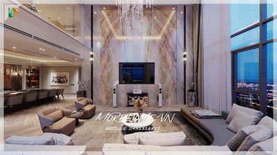 *Nội Thất Tân Cổ Điển Tại Duplex Ancora: Sang Trọng Đích Thực