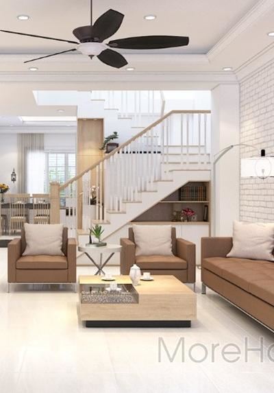 Thiết kế phòng khách Biệt Thự City Land - Anh Minh Gò Vấp