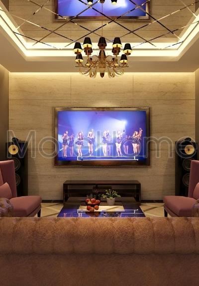 Thiết kế nội thất  phòng khách biệt thự VinHomes RiverSide sang trọng, quý phái - Chị Lê - Biệt thự Hoa Lan