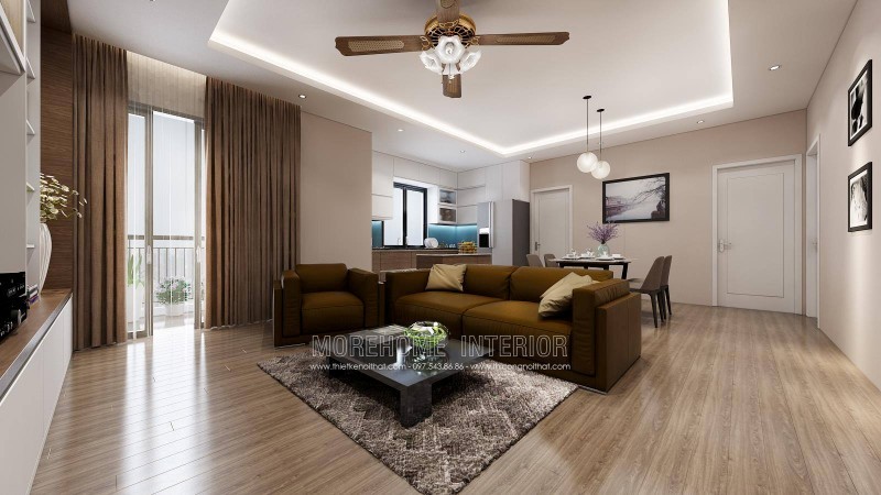 Trang trí nội thất với phòng khách đẹp trang nhã, lịch sự
